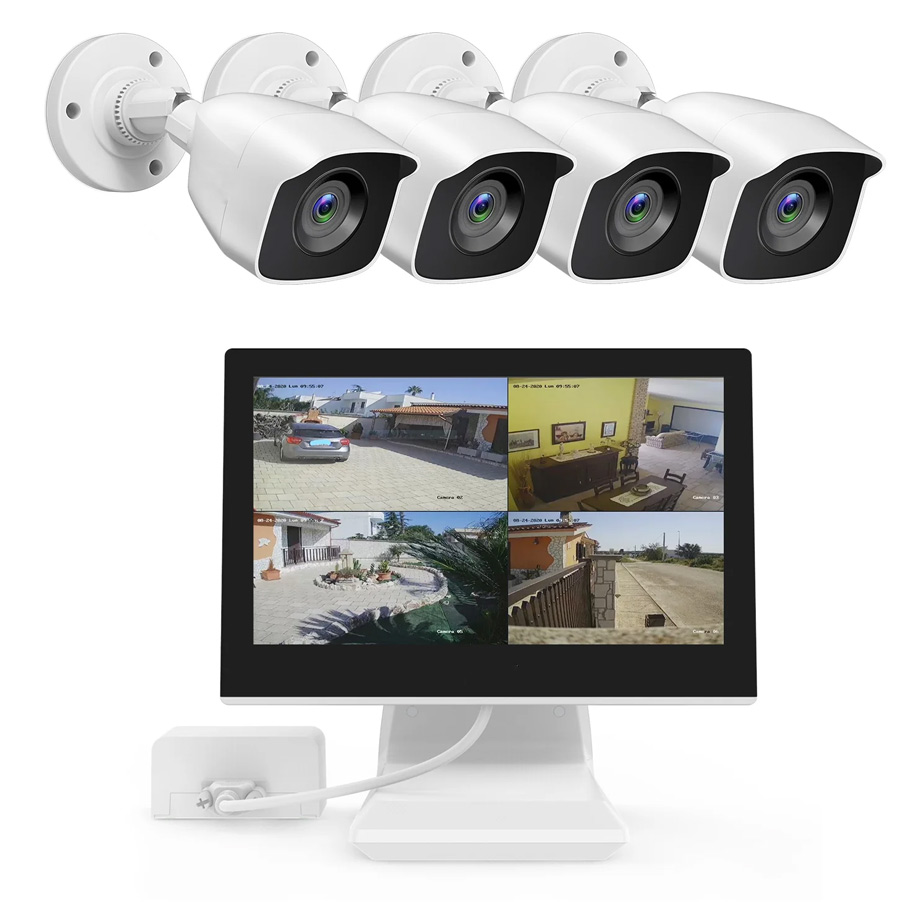 В состав системы видеонаблюдения входит множество компонентов: камеры, мониторы, жесткие диски и тд