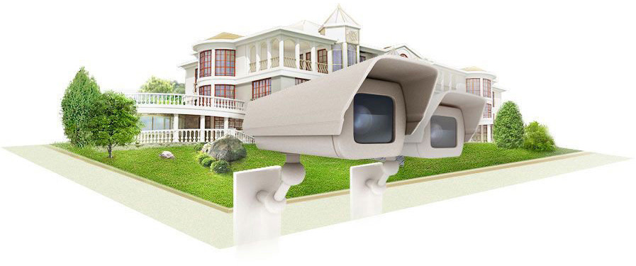 Система видеонаблюдения за частным домом